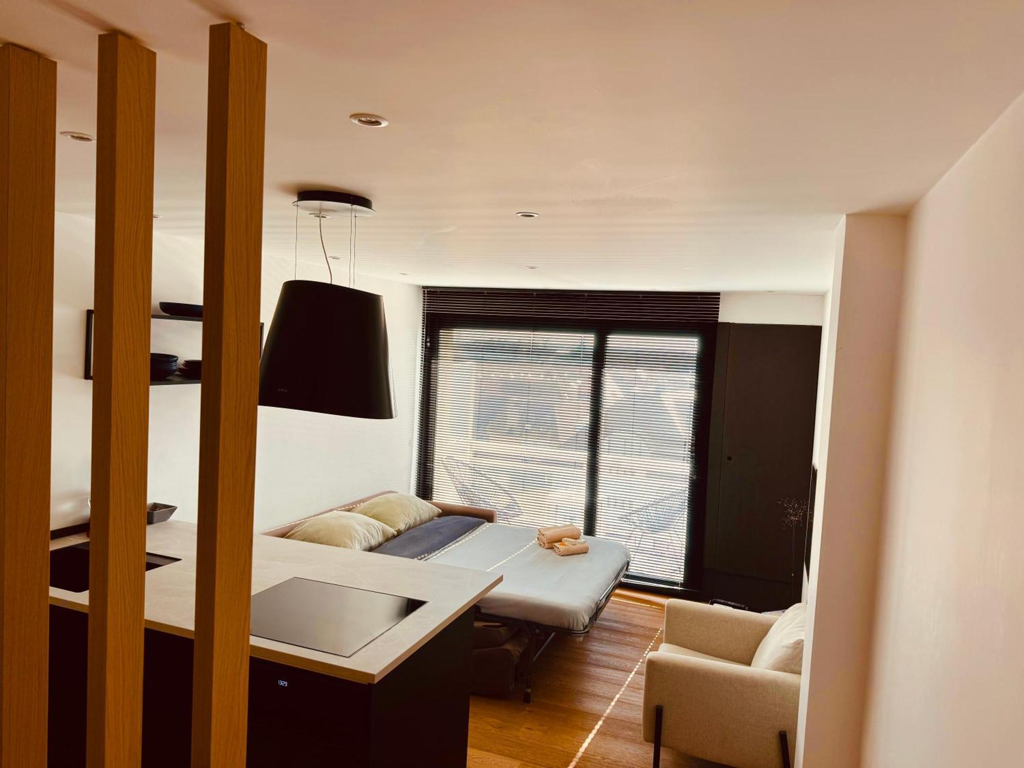 Studio Knokke-Heist Met Zetelbed Bagian luar foto