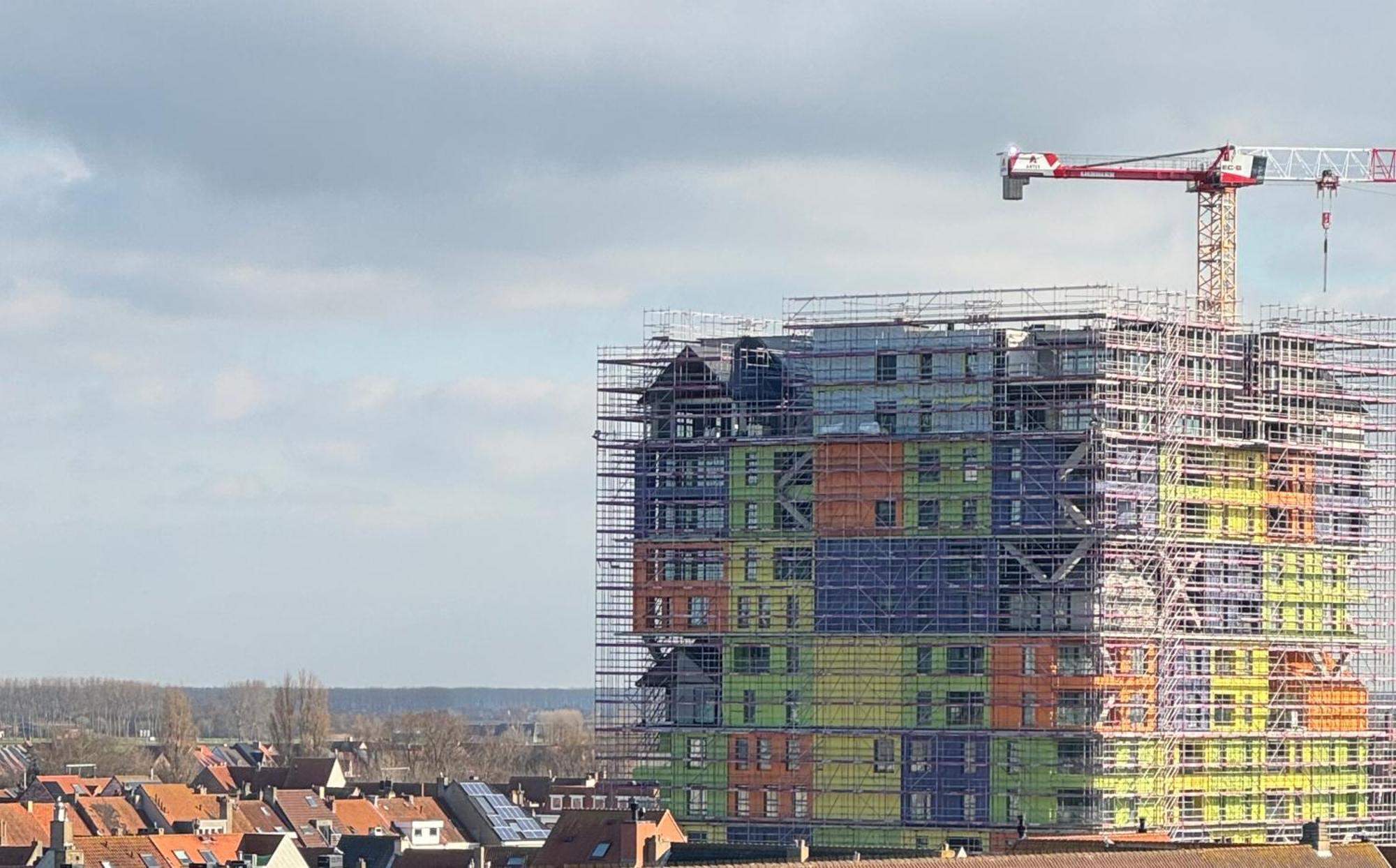 Studio Knokke-Heist Met Zetelbed Bagian luar foto